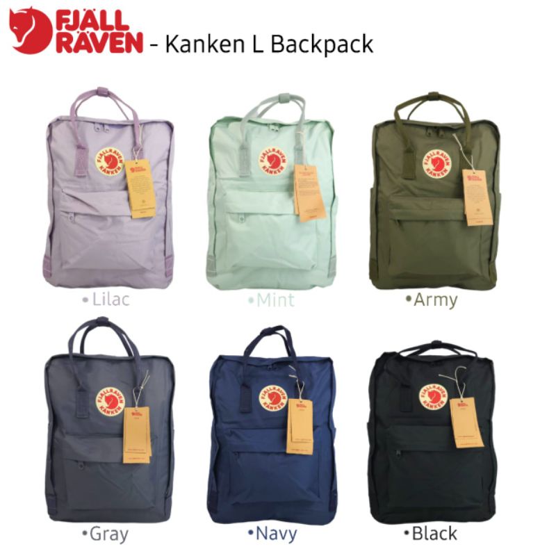 Tas Kan Ken Classic Import Large / Tas Ransel Sekolah / Tas Ransel Import