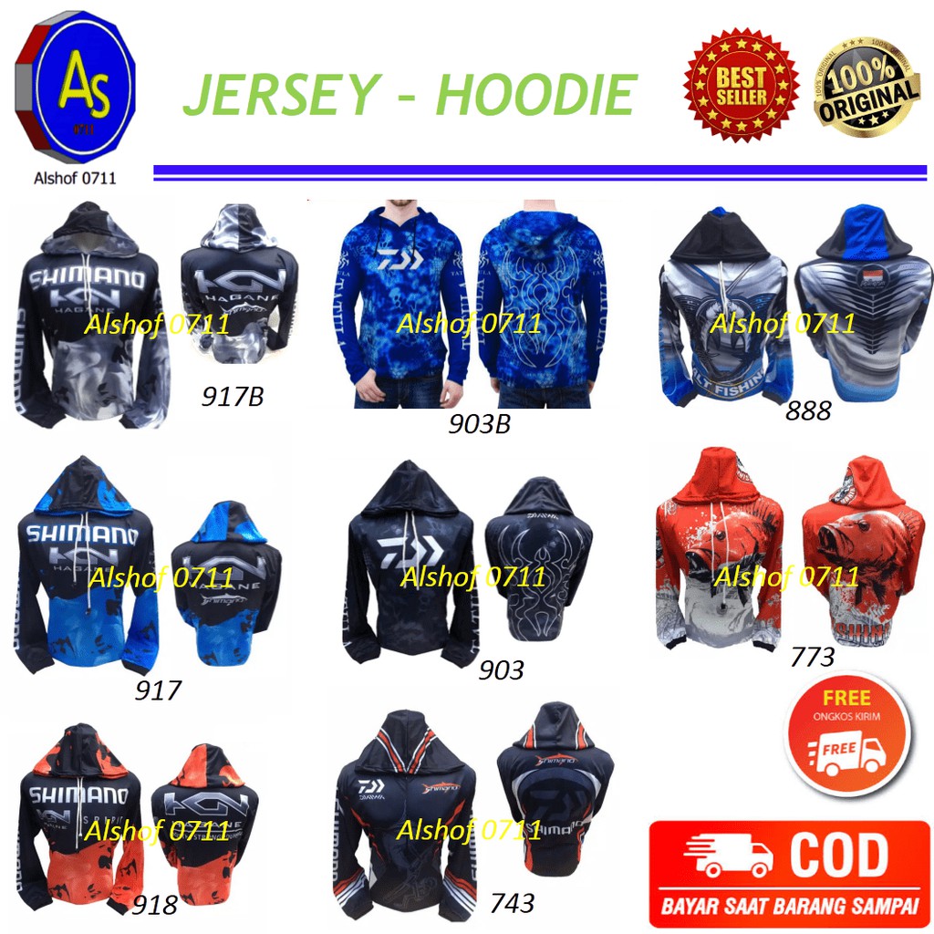 Kaos Jersey Hoodie baju mancing gowes goes sepeda murah bagus keren terbaik berkualitas fashion pria