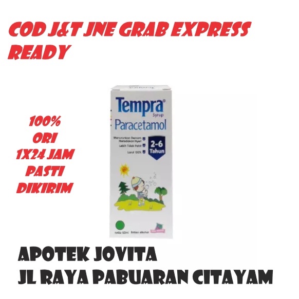 TEMPRA SYRUP PARACETAMOL ANAK / PENURUN DEMAM ANAK