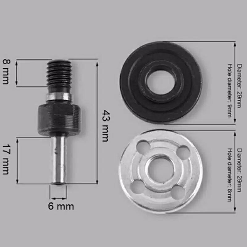 Adaptor Gerinda Untuk Mesin Bor