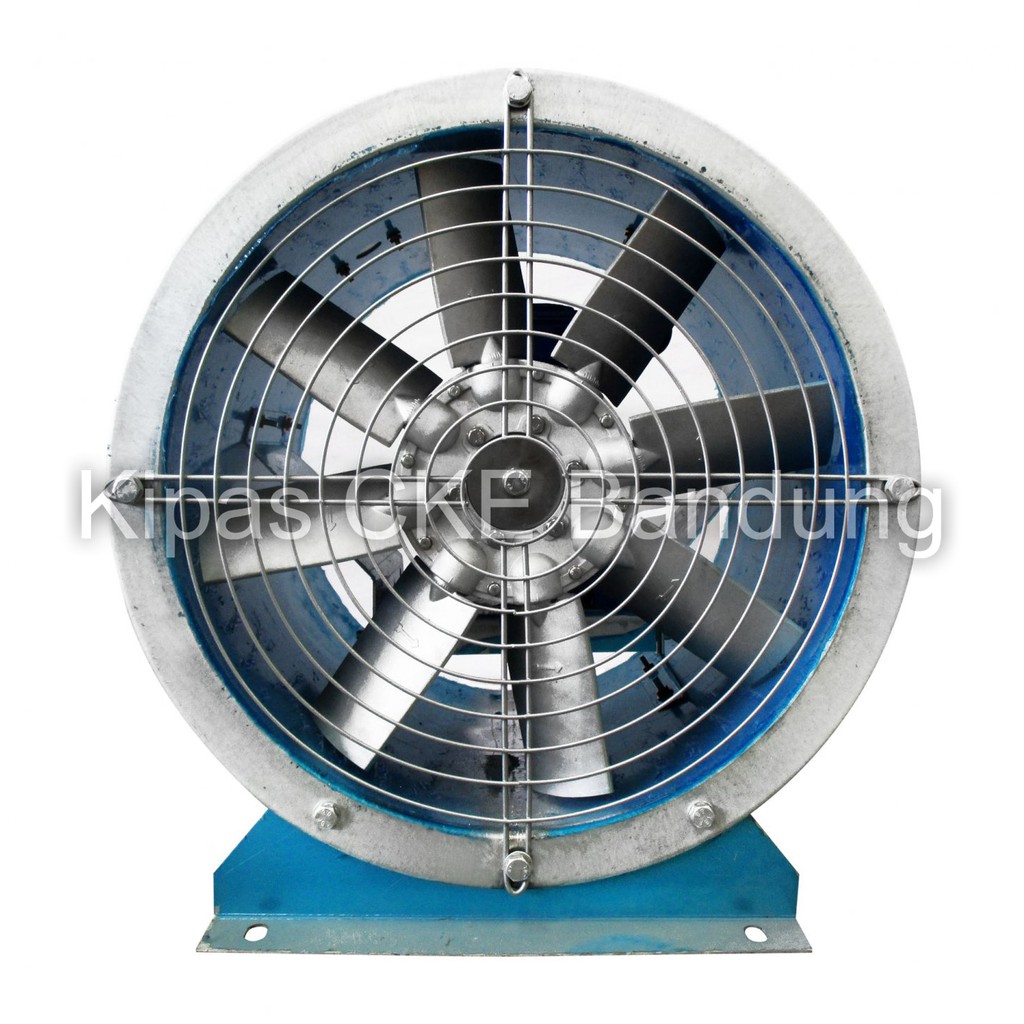 Axial Fan Drum CKE 16 Inch Industri 380v AFD-400GLV/8/2.2/2-HJ Blower Gedung Gudang Pabrik Restoran