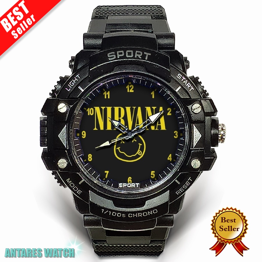 (Exclusive) Jam Tangan NIRVANA (Awesome)