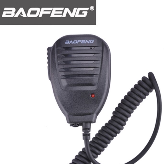 Handbrake HT Baofeng Walkie Talkie / Hanbrake Speaker H T microphone Bofeng Handy Talky / Henbrike Mic Eksternal Hate Boafeng Walky Talky Handie Talkie | Toko Radio Komunikasi