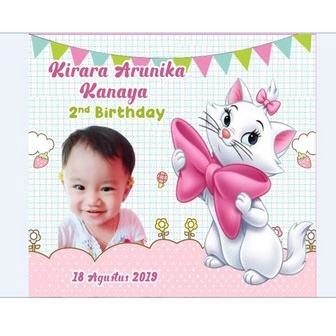 Terlaris Tas ultah Mika Keren UK 25x14x20 (PxLxT)-CAT