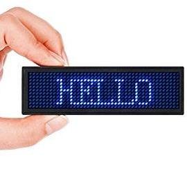 

LED CHEST NAME TAG WARNA BIRU SDFD354154