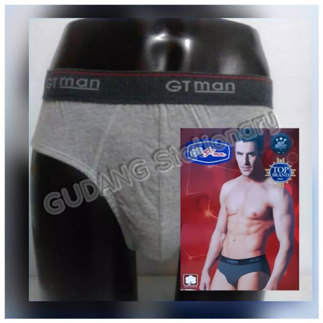 GT MAN Briefs Men GTM01 [ isi 2 piece ]