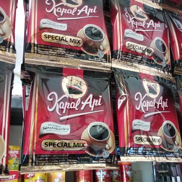 

Kopi Kapal Api special mix 1 rcng isi 10