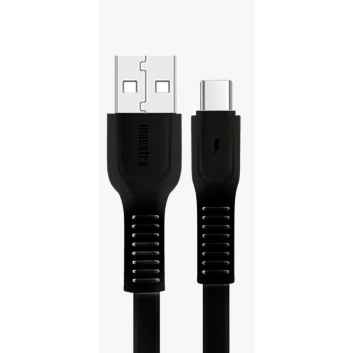 CABLE DATA TYPE C MAESTRO MT1-01 FAST CHARGING 2.1A KABEL BULAT 1M