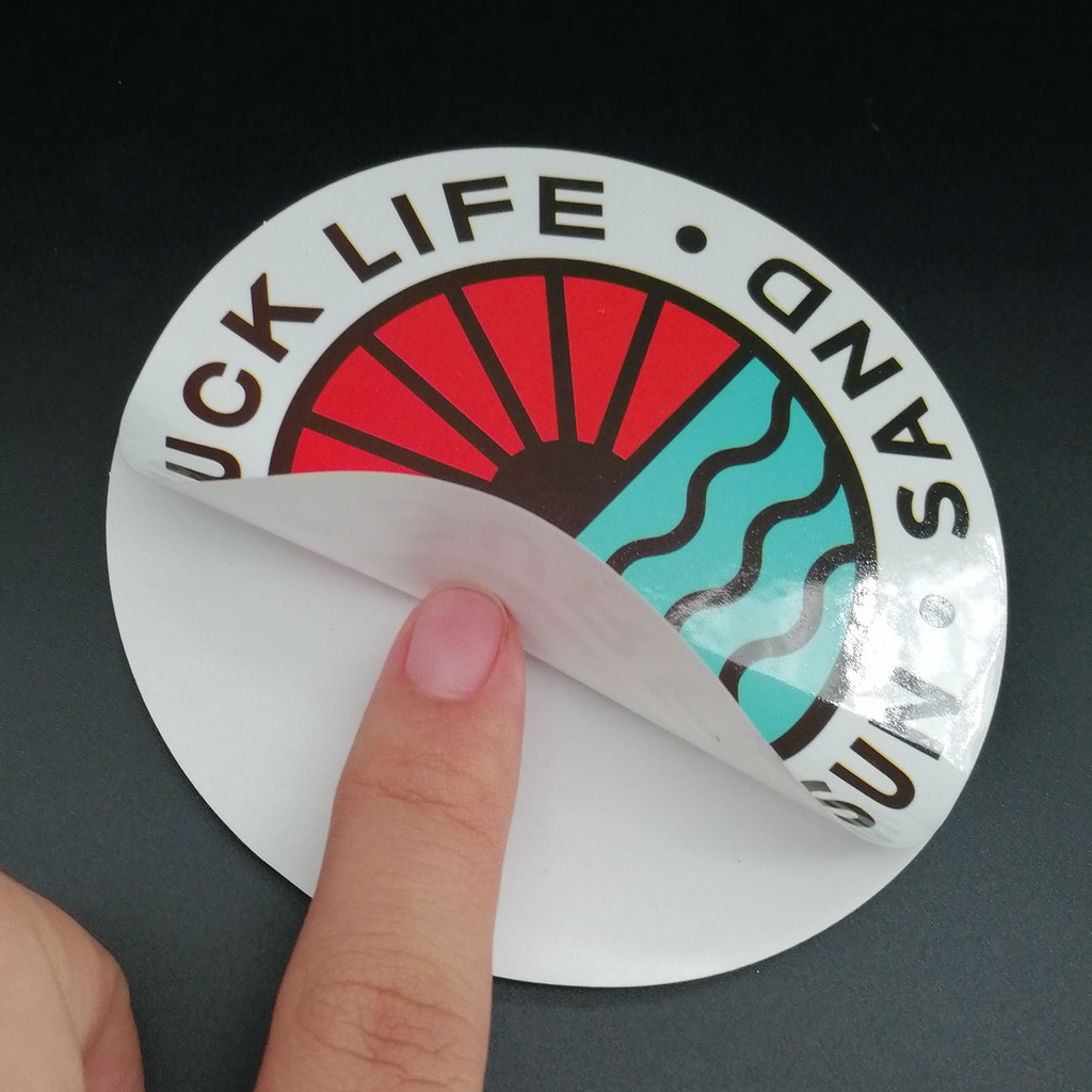 

Cetak Stiker Label Bulat Custom Design MURAH