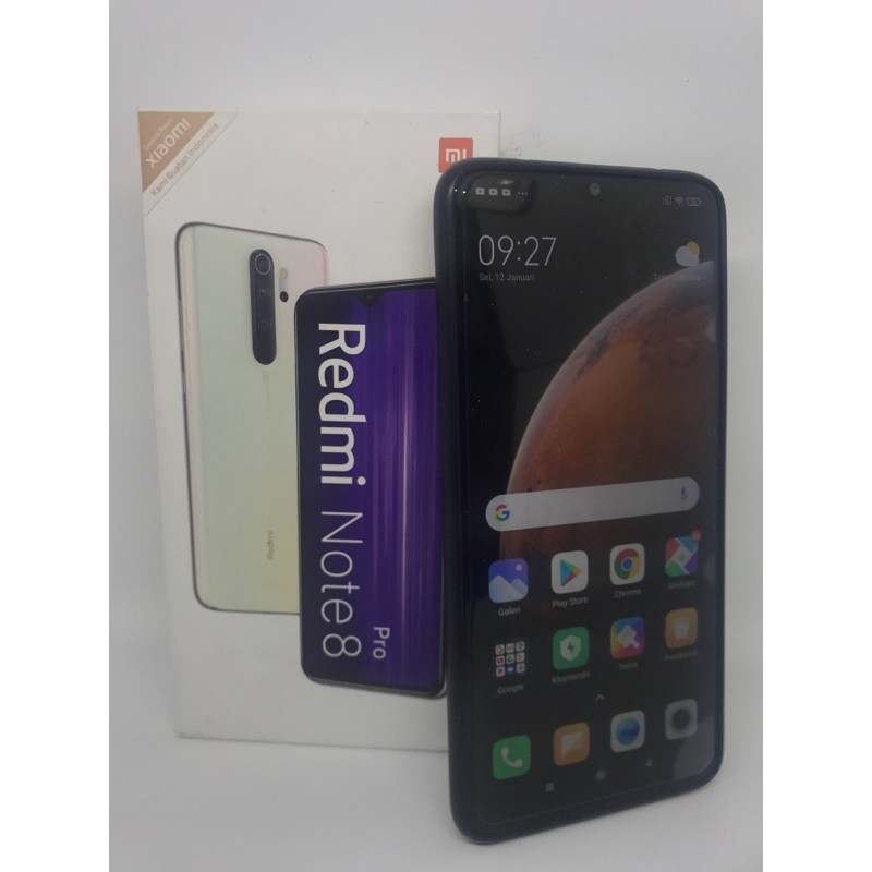 Redmi Note 8 pro 6/64 - Hp second - Hp Murah - Hp Bekas - Hp mulus