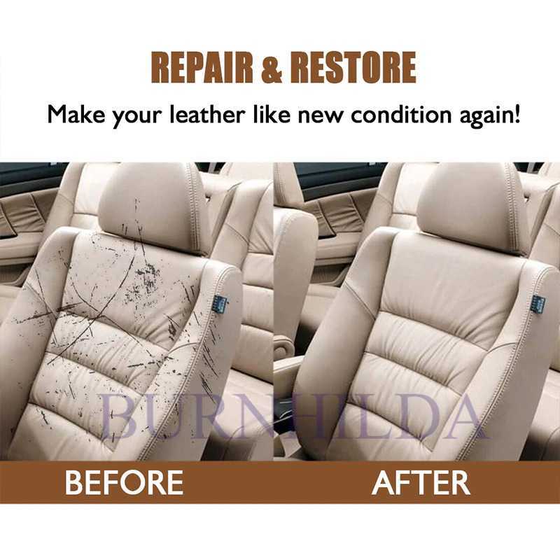 Cream Reparasi Kulit Mobil Leather Filler Repair 20ml