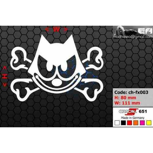 ea cutting sticker / decal Code: ch-fx003 ( felix the cat )