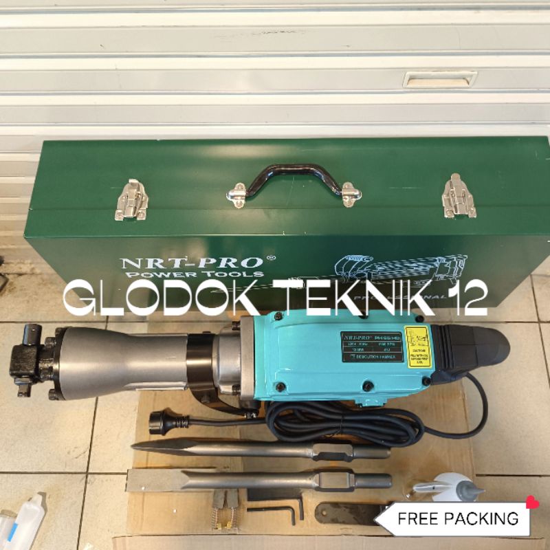 MESIN BOBOK BETON NRT PRO PH65 HD / JACK HAMMER NRT PRO PH 65 HD