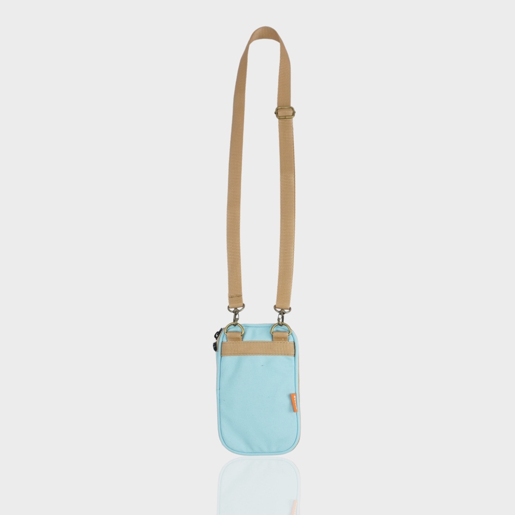 Evroa Polka Sling Phone - Aqua Blue