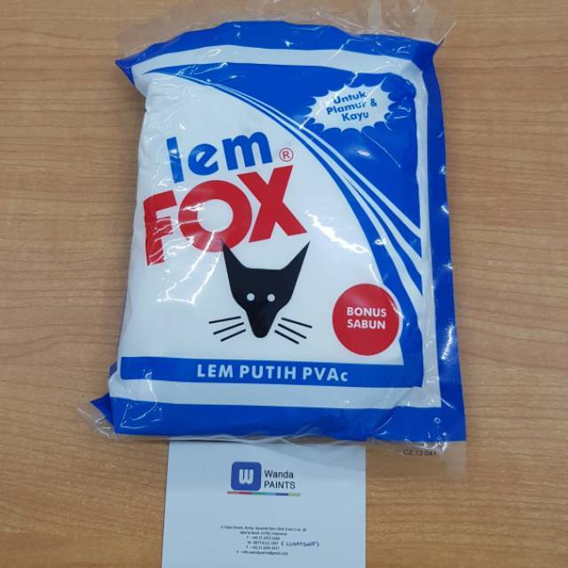 

LEM PUTIH FOX 600 GR BESAR