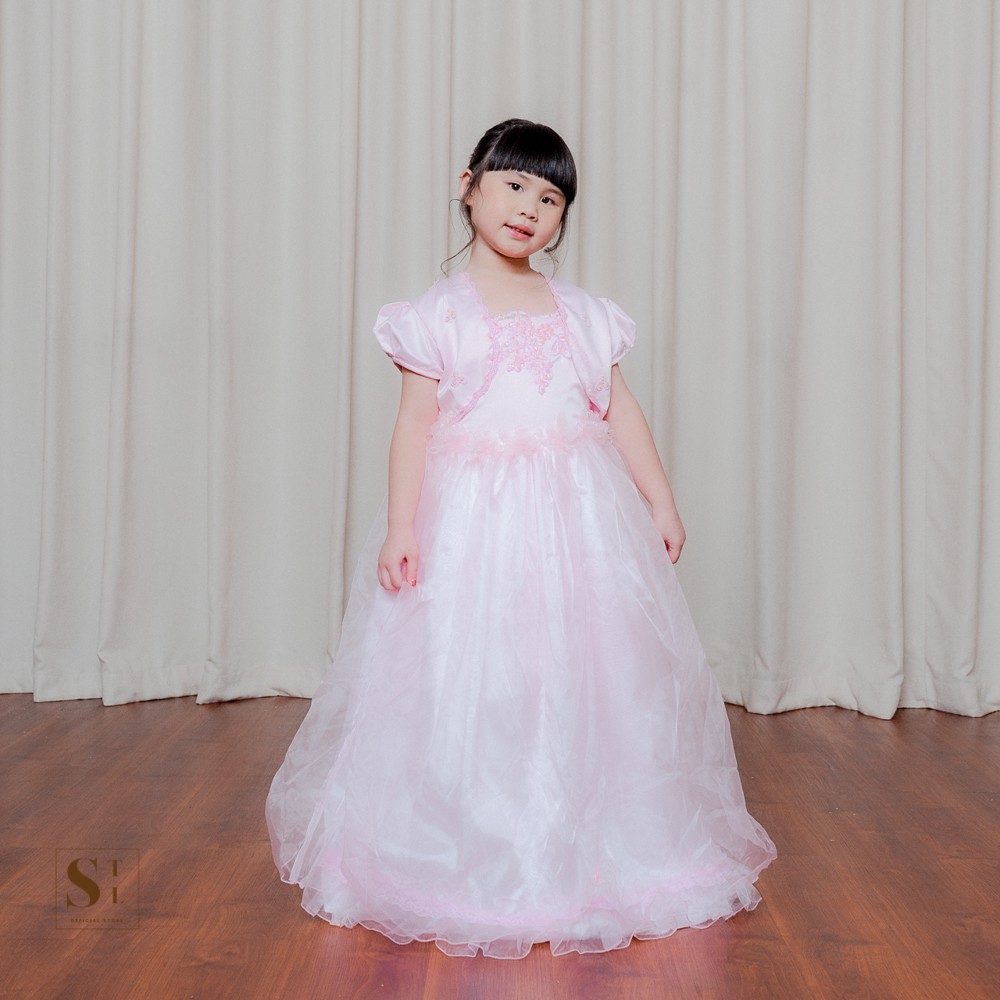 Beverly Dress Anak Perempuan Balero Tile (1010)