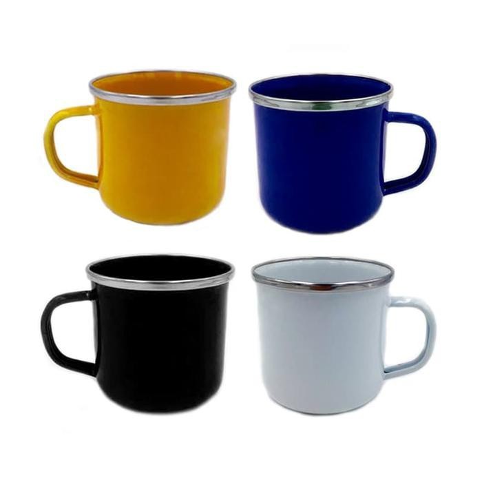 Kedaung Gelas Mug Warna-Warni / Mug 9cm - Random