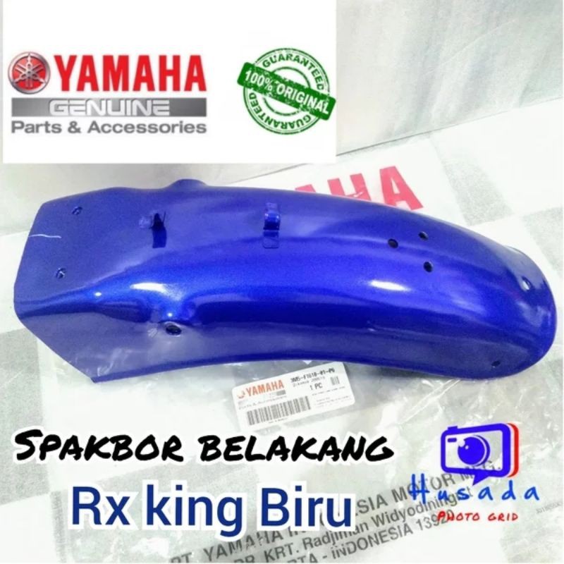Spakbor belakang Rx king Biru Original