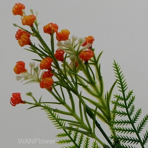 WANFLOWER Daun Pakis BabyBreath X5 * ORANGE