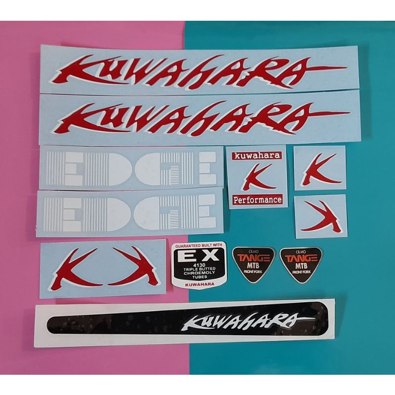 Stiker Sepeda Kuwahara Edge