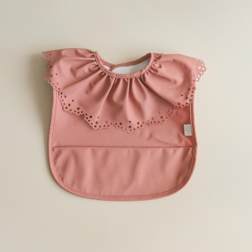 Mellow Waterproof Baby Bib Ballerina Celemek Bayi