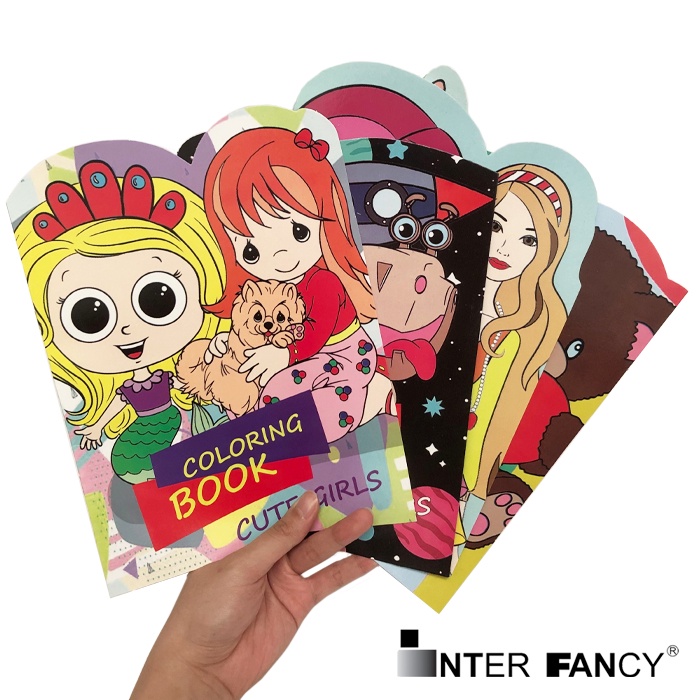 

Buku Mewarna Anak / Kids Coloring Book Pond (Bentuk) 4 Seri Fancy