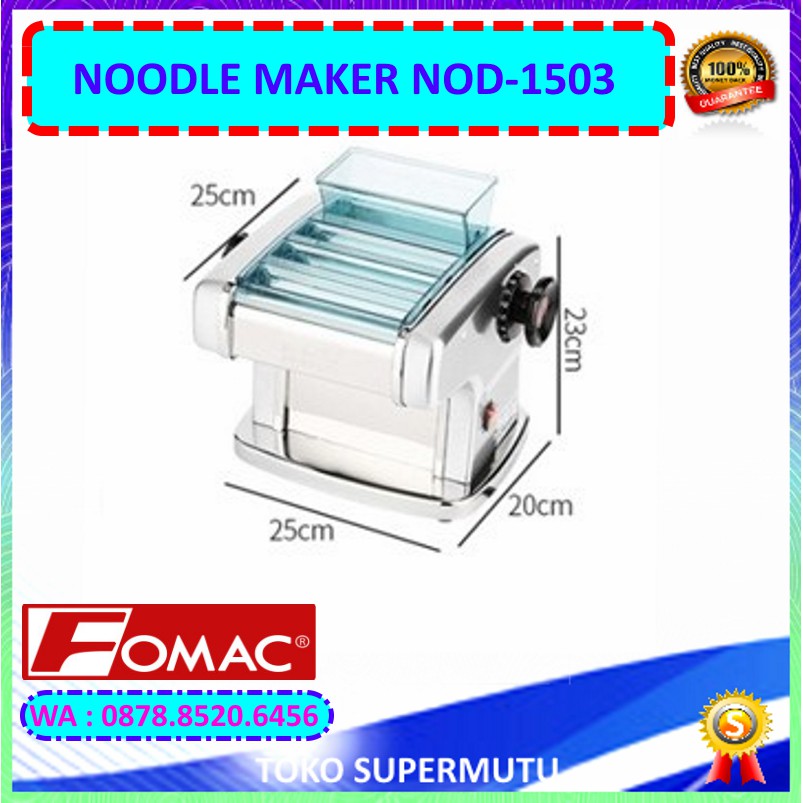 Mesin Cetak Mie NOD-1503 FOMAC