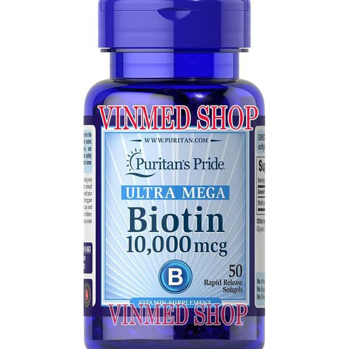 Biotin Puritan 10000mcg isi 50