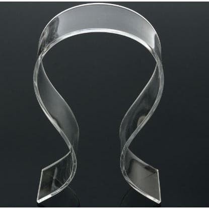 Stand Holder Display Headphone Headset Acrylic Universal - Transparent