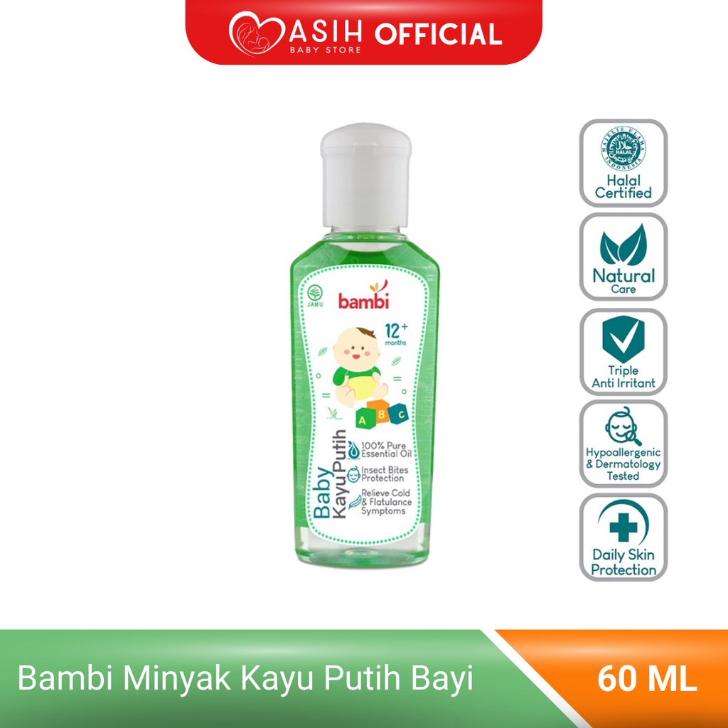 Bambi Minyak Kayu Putih Bayi 60ml