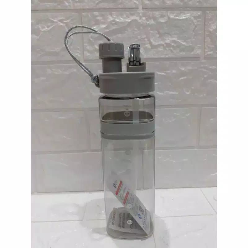 BOTOL MINUM 2 FUNGSI SEDOTAN UK. 600ML kode 7258