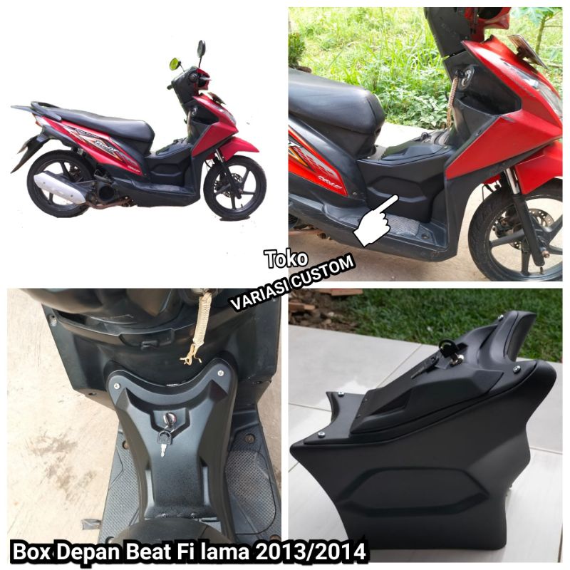 Box Kotak Depan Tengah Honda Beat fi lama 2013/14/15