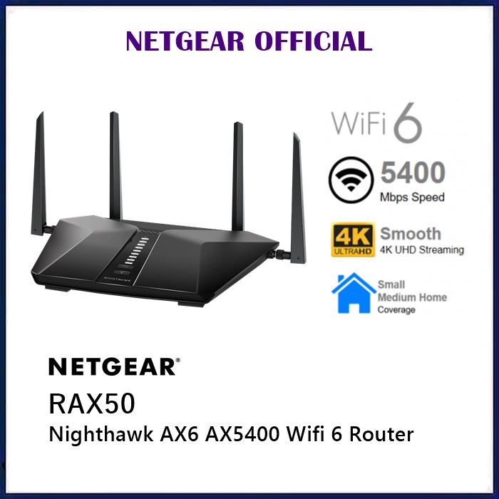 Jual Netgear Rax Ax Nighthawk Wifi Router Ax Rax Ax