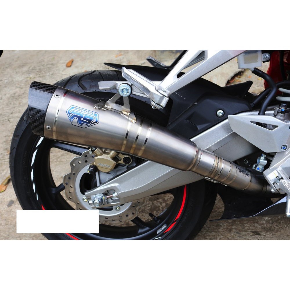 GROSIR TOKO Knalpot R9 h2 CBR 250 RR cbr 250rr , titanium bac 10