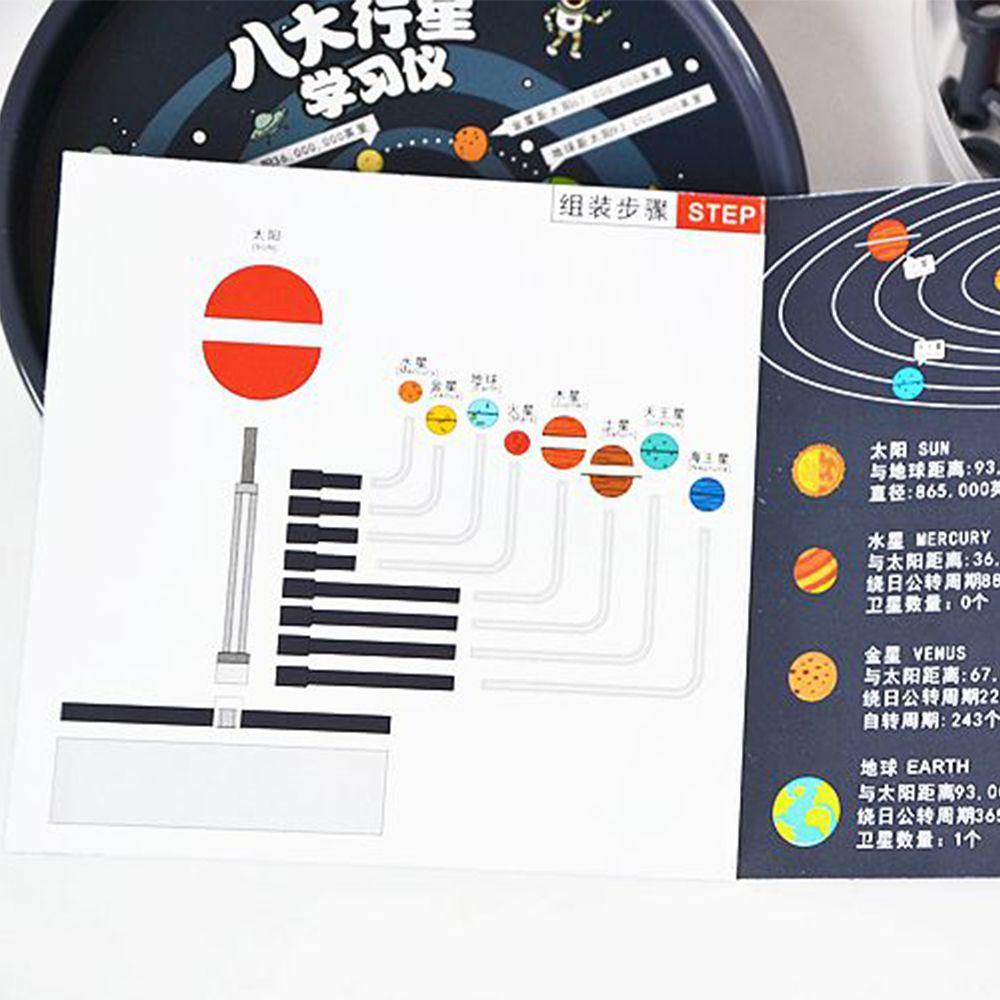 Quinton Mainan 3D Lucu Planetarium Hadiah Set Mainan Edukasi Astronomi Anak Plastik 9planet