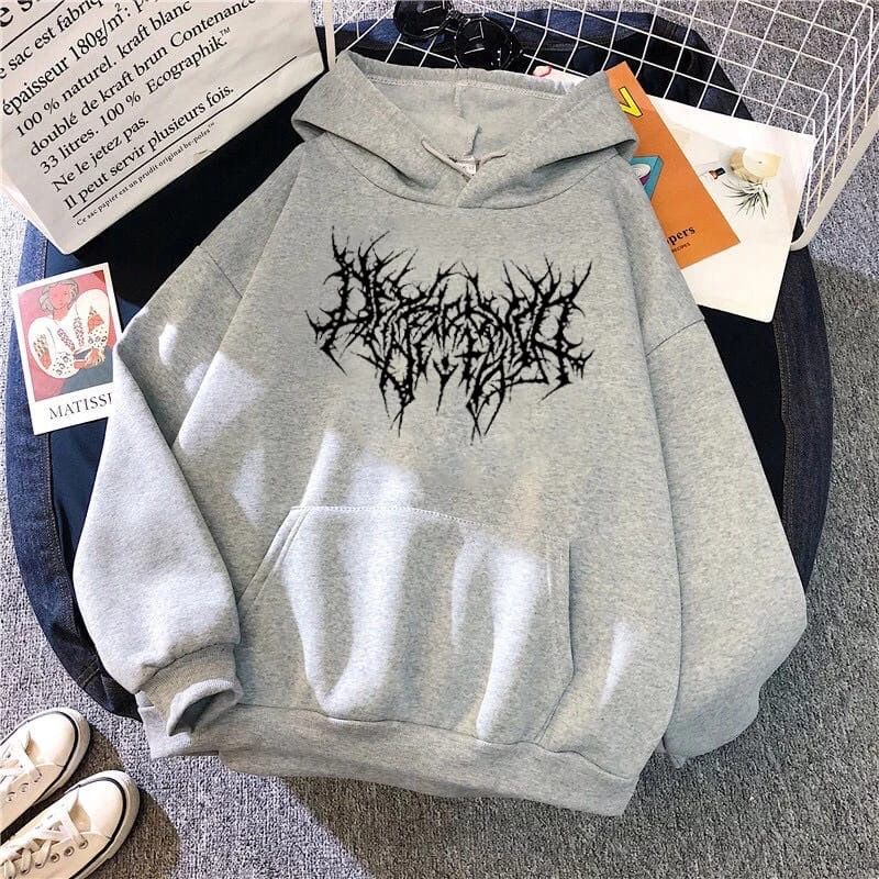 HARAZUKU GRAFITI Hoodie Sweater Unisex Pria Wanita