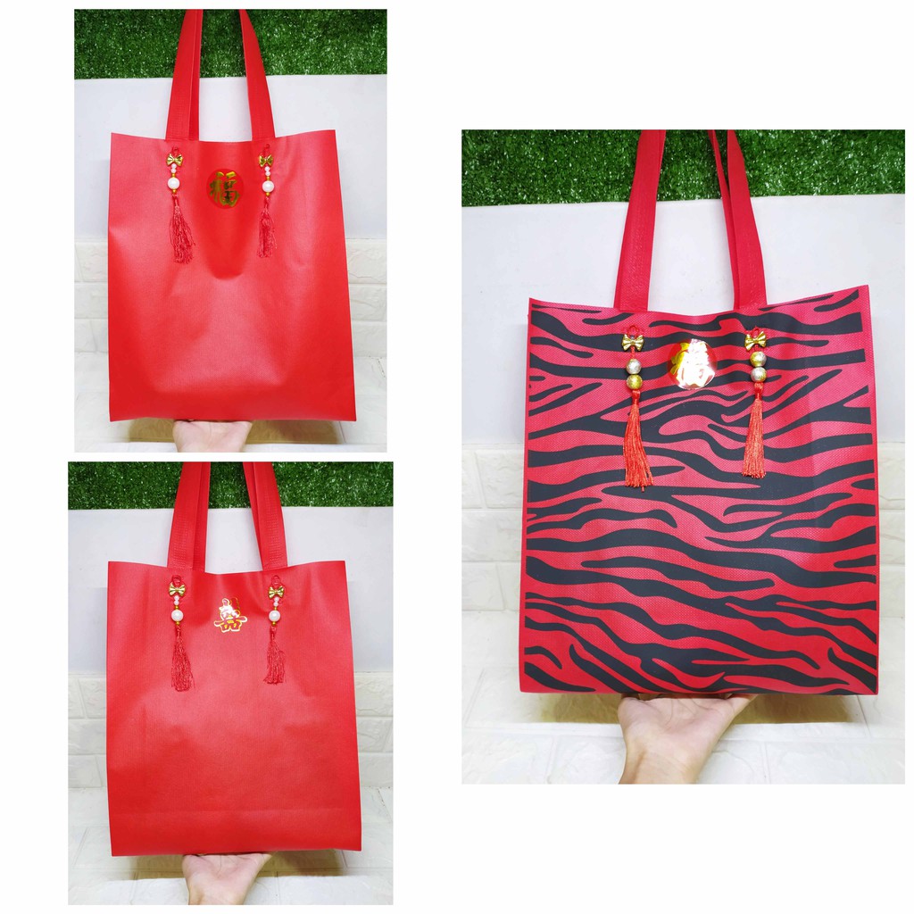 Spunbond BAG - Tas Kado Hantaran Pernikahan - Goodie bag fancy cantik