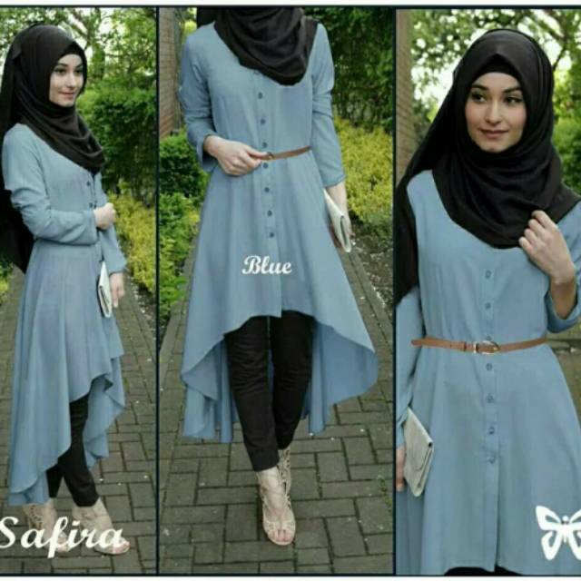 DeltaRA Safira 7 Busana Muslim Setelan Hijab Kekinian