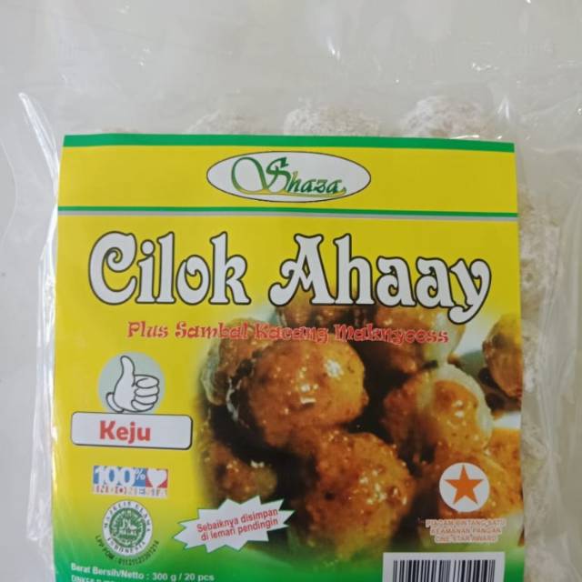 

Cilok shaza rasa keju