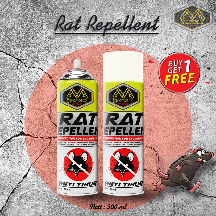 PENGUSIR TIKUS MOBIL / ANTI TIKUS MOBIL RAT REPELLENT BY MAXXIM