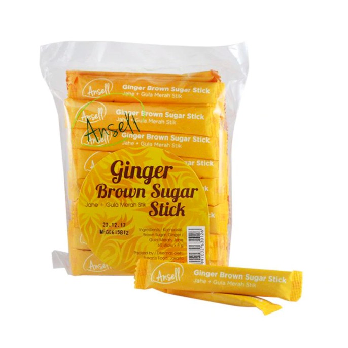 

ANSELL GINGER BROWN SUGAR STICK 60x8GR