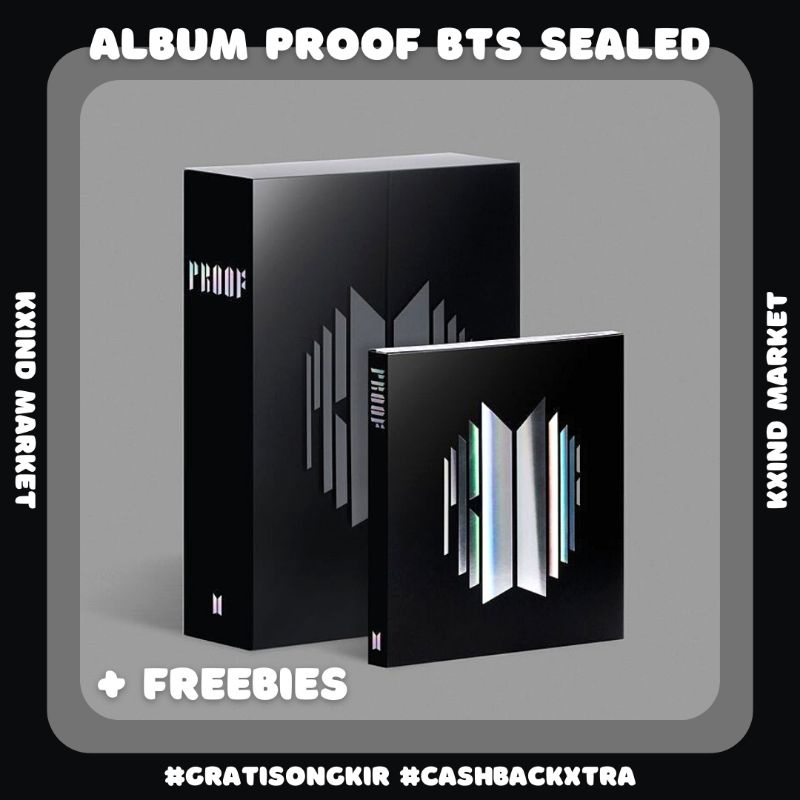 [ SEALED ] Album Proof Compact & Standard Version BTS / album proof sealed / album proof bts / album