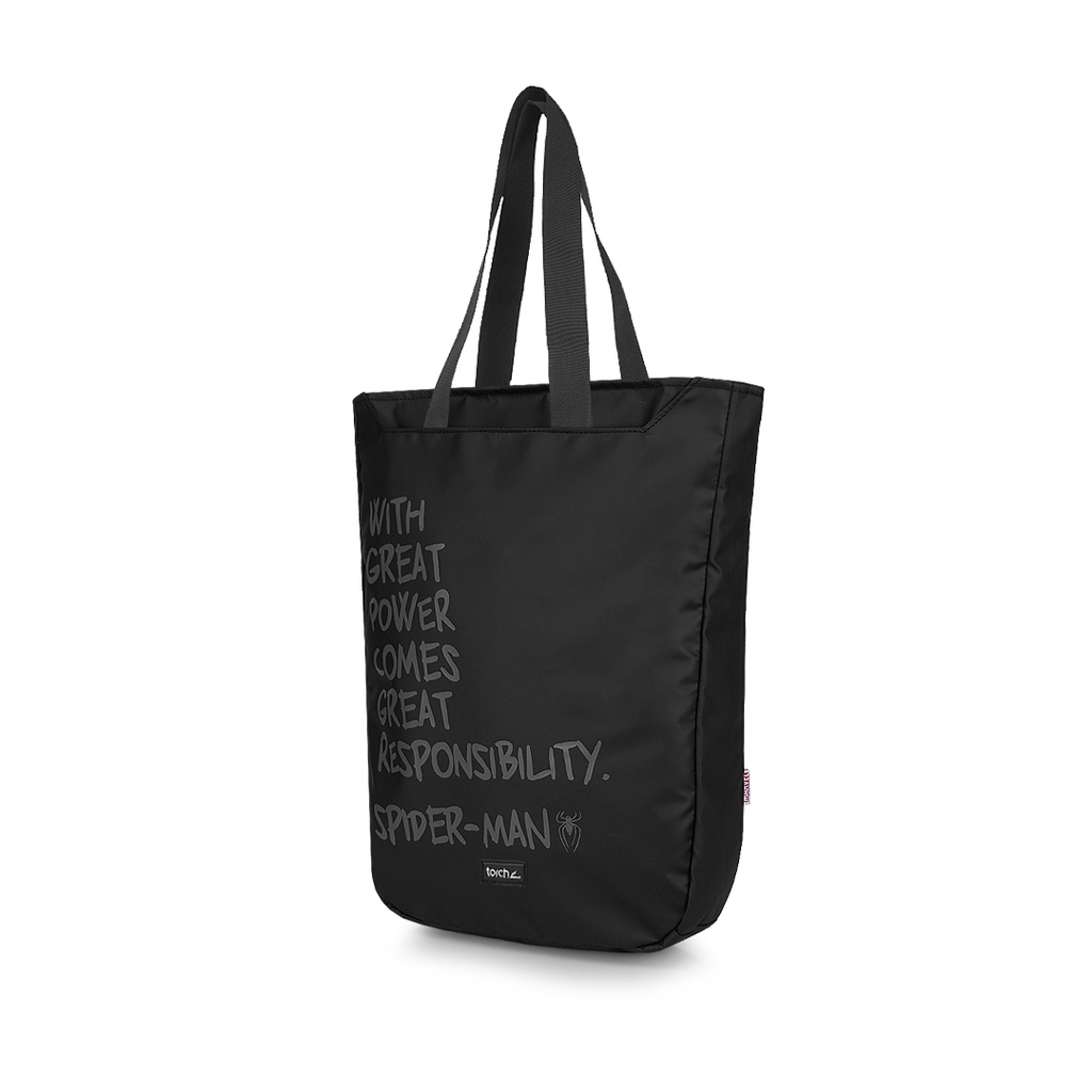 TORCH Depok Spider-Man 2 - Office Tote Bag - Quotes Daegok Black