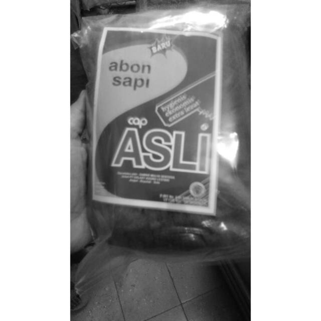 

Abon daging sapi ASLI