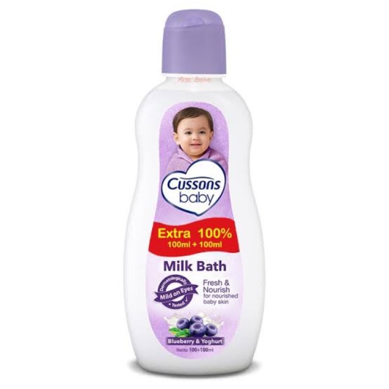 Cussons Baby Milk Bath Fresh &amp; Nourish 100 ml EXTRA 100%