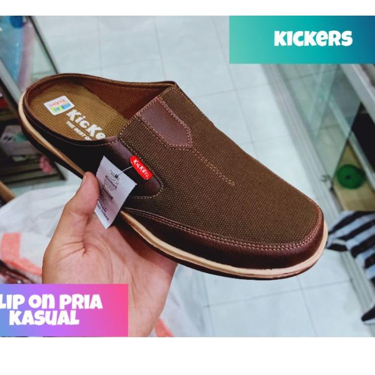 (TERBAIK) kickers / sepatu kickers / sepatu pria / slop pria / sepatu slop / selop pria
