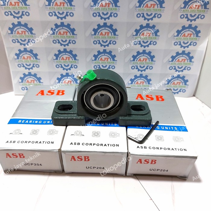 laher duduk Ucp 204 as 20mm