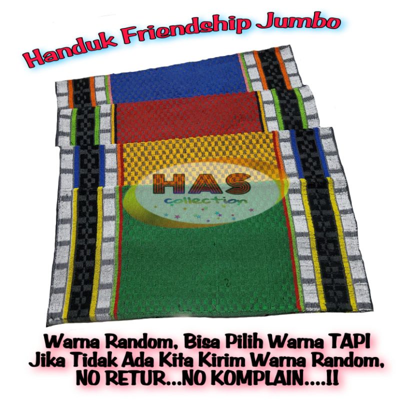 Handuk Mandi Murah / Handuk Pantai Murah uk 70 x 135 Cm Friendship