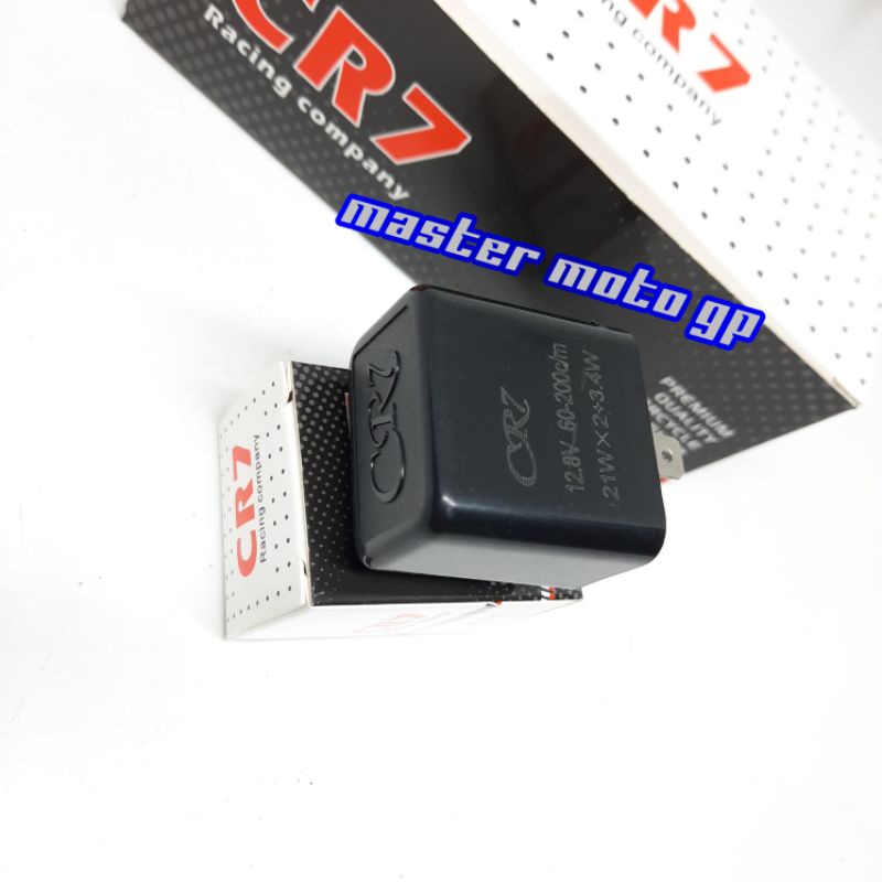 Flasher Sen Lampu CR7 Motor Flaser Sen Kedip Cepat relay CR7 Beat Vario mio xeon fino scoopy supra jupiter Vixion aerox satria fu tiger RX KING Vega Mx