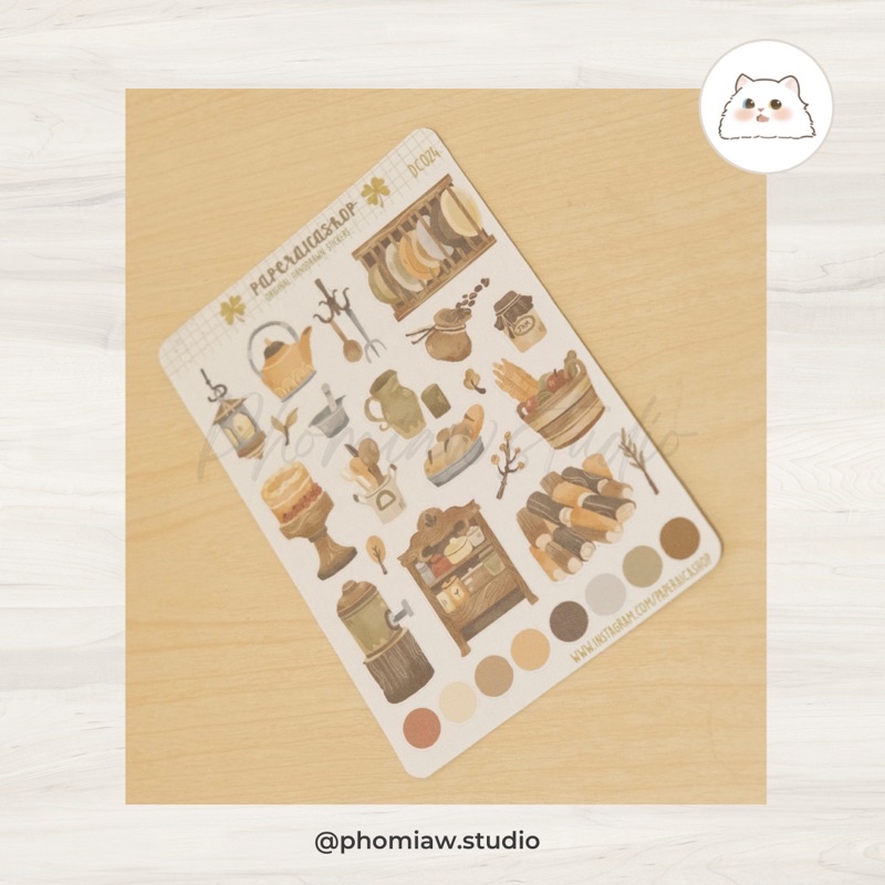 

Cute Village Stickers, Tavern Stickers, Adventurer Stickers, Game Stickers